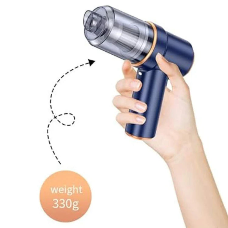 3-in-1 Wireless Mini Vacuum Cleaner – Portable Vacuum & Air Blower for Car & Home